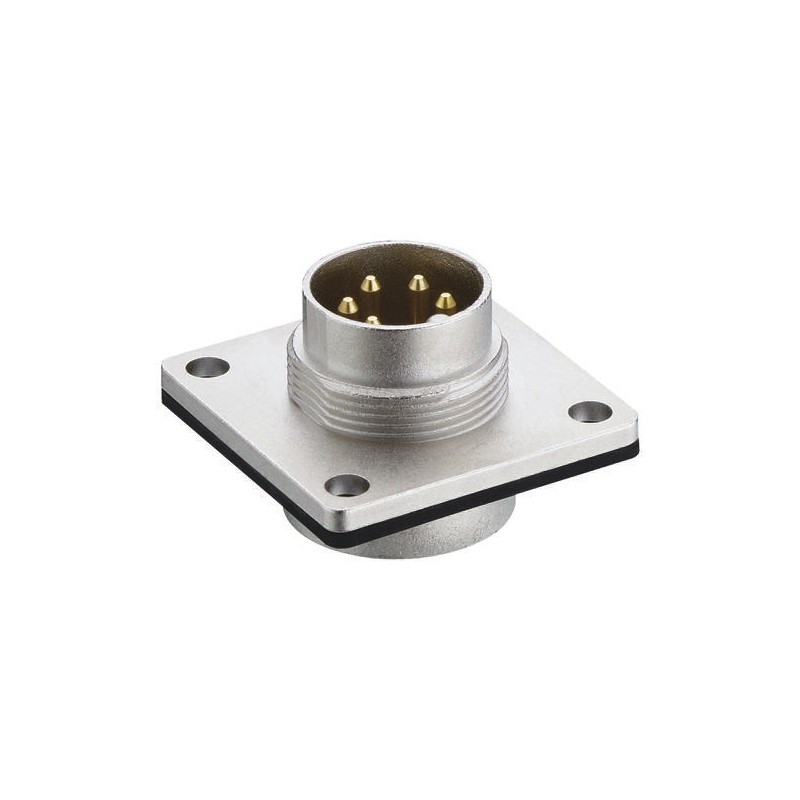 50 pcs - Lumberg 14 Pole Din Plug, 3A, 60 V ac IP68, Male, Panel Mount