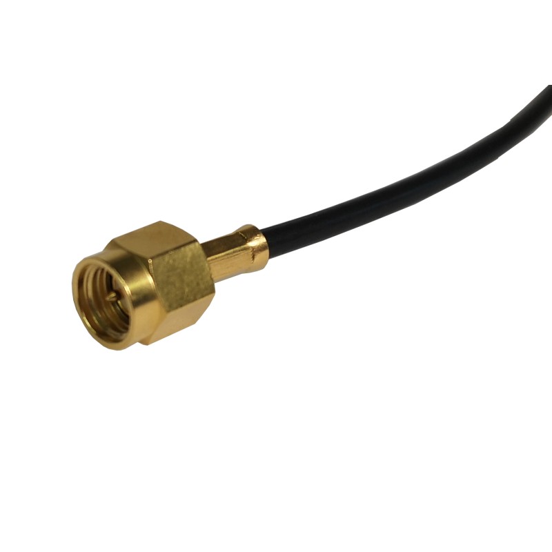 1 pcs - Huber+Suhner, Plug Cable SMA Connector, Crimp Termination, Straight Body