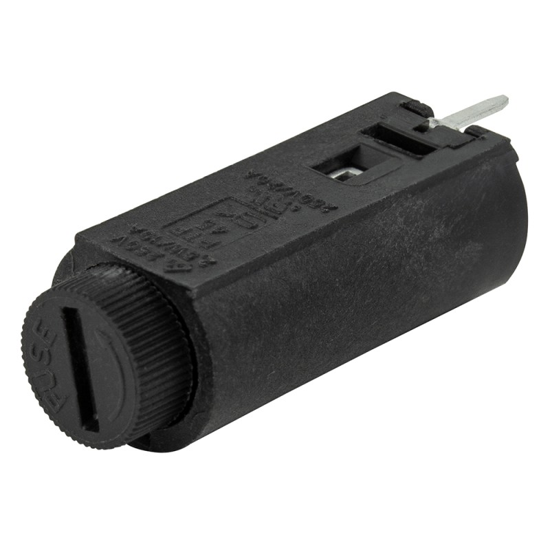 1000 pcs - RS PRO 6.3A PCB Mount Fuse Holder for 5 x 20mm Fuse, 1P, 250V ac