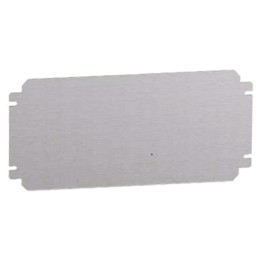 1 pcs - Schneider Electric Galvanised Steel Mounting Plate, 135mm H, 185mm W for Use with Spacial SBM Box