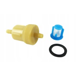 Disassembled fuel filter with 6mm mesh