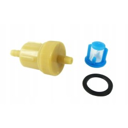 Disassembled fuel filter with 6mm mesh