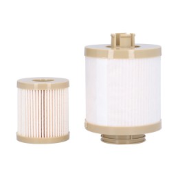 Fuel filter with sealing rings