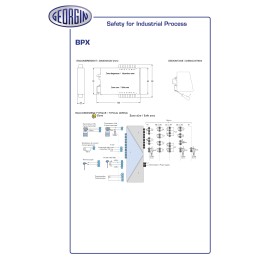 1 Box of 1 - GEORGIN BPX Series Signal Converter, Current, RTD, Thermocouple, Voltage Input, Analogue Output, ATEX