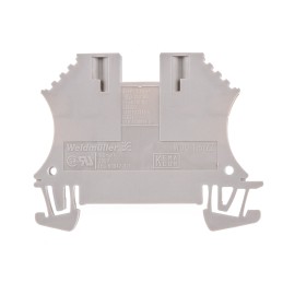 1 Pack of 5 - Weidmuller WDU Series Brown Feed Through Terminal Block, 1.5mm², Single-Level, Screw Termination