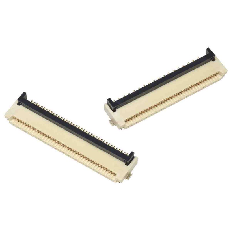 1 Pack of 5 - Omron, XF3M, XF3M 0.5mm Pitch 10 Way Horizontal Male FPC Connector, Top Contact