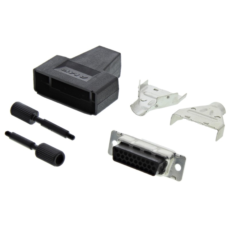25 pcs - TE Connectivity Amplimite HDP-22 26 Way Cable Mount D-sub Connector