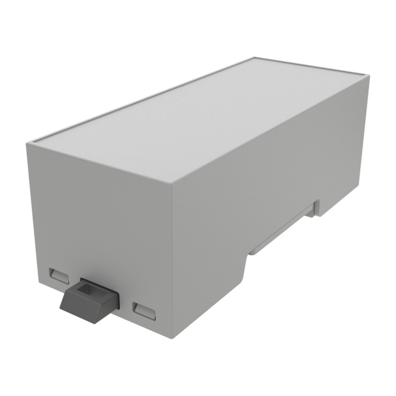 1 pcs - Italtronic DIN Rail Enclosure Enclosure Type 2M XTS Compact Series , 90 x 32.2mm, ABS DIN Rail Enclosure