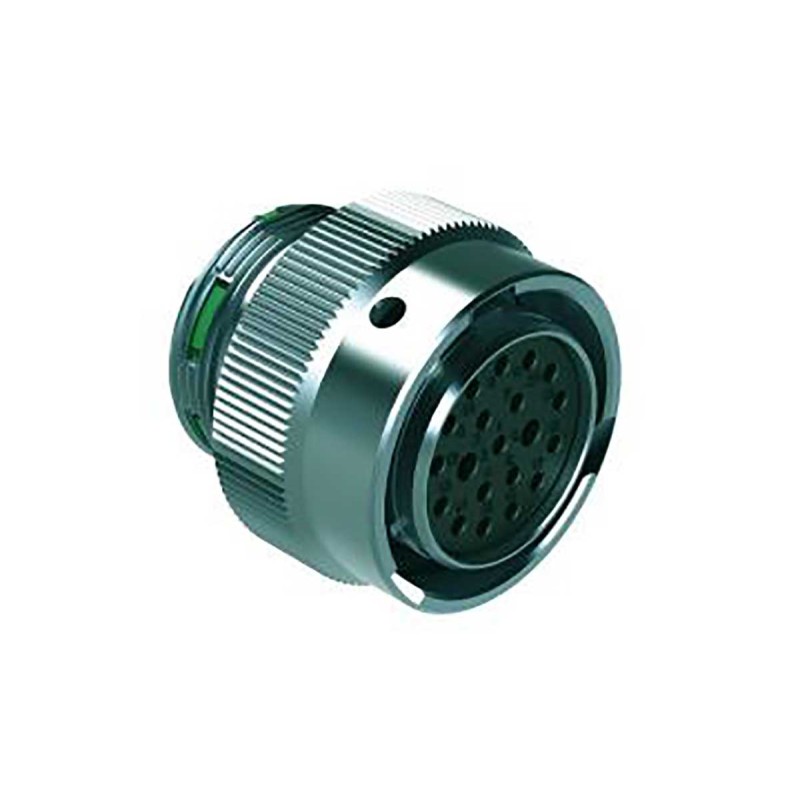 50 pcs - Amphenol Industrial Circular Connector, 20 Contacts, Cable Mount, Socket, Female, IP67, IP69K, Duramate AHDM Series