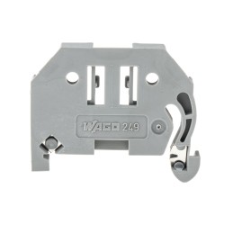 1 Pack of 5 - Wago 249 Series End Stop for Use with DIN Rail 35