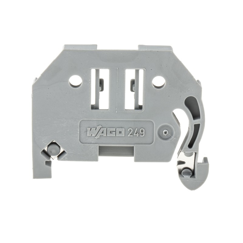1 Pack of 5 - Wago 249 Series End Stop for Use with DIN Rail 35