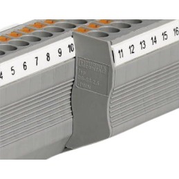 1 Pack of 5 - Phoenix Contact PT 4-TWIN Series Grey Feed Through Terminal Block, 0.2 - 6mm², Single-Level, Push In