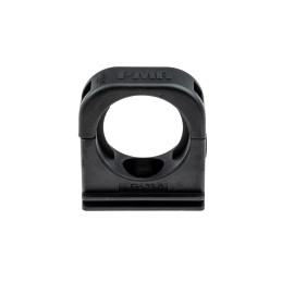 1 Pack of 4 - PMA Black Nylon Mount Clip, 25mm Max. Bundle