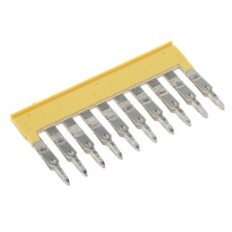 1 Pack of 5 - Weidmuller ZQV Series Jumper Bar for Use with DIN Rail Terminal Blocks, 24A