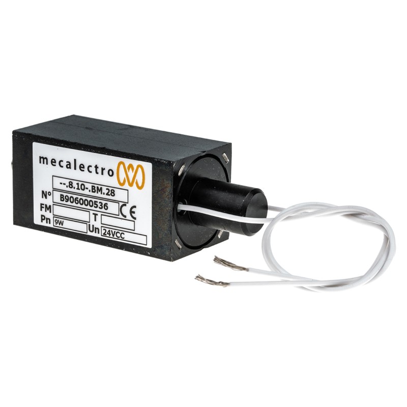 1 pcs - Mecalectro Solenoid Interlock Switch, Power to Unlock, 24V dc