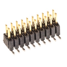 1 pcs - Samtec FTSH Series Straight Surface Mount Pin Header, 20 Contact(s), 1.27mm Pitch, 2 Row(s), Unshrouded