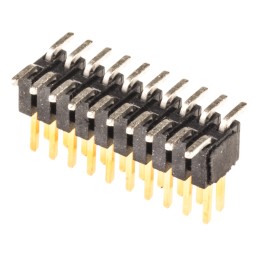 1 pcs - Samtec FTSH Series Straight Surface Mount Pin Header, 20 Contact(s), 1.27mm Pitch, 2 Row(s), Unshrouded