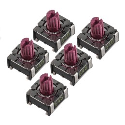 5 pcs - Hartmann 10 Way Surface Mount DIP Switch, Spindle Actuator