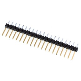 200 pcs - Molex C-Grid III Series Straight Through Hole Pin Header, 20 Contact(s), 2.54mm Pitch, 1 Row(s), Unshrouded