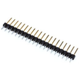 200 pcs - Molex C-Grid III Series Straight Through Hole Pin Header, 20 Contact(s), 2.54mm Pitch, 1 Row(s), Unshrouded