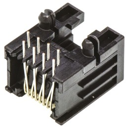 200 pcs - TE Connectivity 11705951 Series Female RJ45 Connector, Through Hole, Cat3