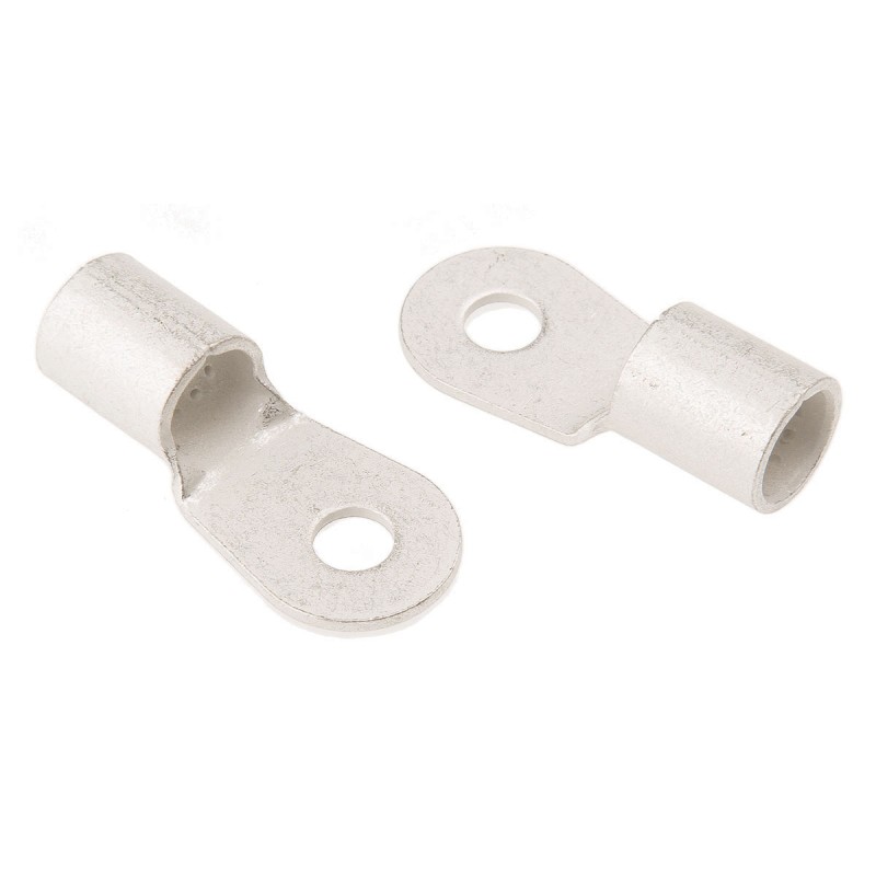 50 pcs - TE Connectivity, SOLISTRAND Uninsulated Ring Terminal, M8 Stud Size, 50mm² to 50mm² Wire Size