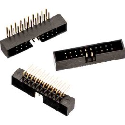 200 pcs - Wurth Elektronik WR-BHD Series Right Angle PCB Header, 14 Contact(s), 2.0mm Pitch, 2 Row(s)