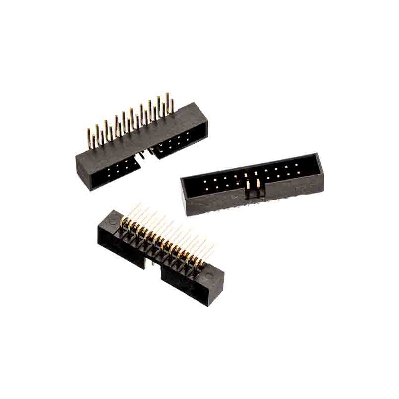 200 pcs - Wurth Elektronik WR-BHD Series Right Angle PCB Header, 14 Contact(s), 2.0mm Pitch, 2 Row(s)