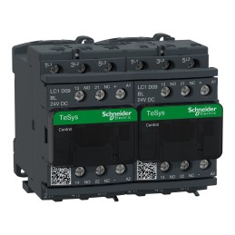 1 pcs - Schneider Electric LC2D Series Contactor, 24 V dc Coil, 3-Pole, 9 A, 3NO, 690 V ac