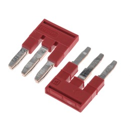 1 Pack of 5 - Phoenix Contact FBS 3-5 Series Jumper Bar for Use with CLIPLINE Series, 24A