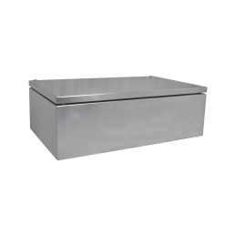 1 pcs - RS PRO 304 Stainless Steel Enclosure, IP66, 500 mm x 300 mm x 161mm