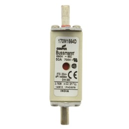 10 pcs - Eaton 50A Centred Tag Fuse, NH000, 690V ac