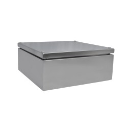 1 pcs - RS PRO 304 Stainless Steel Enclosure, IP66, 300 mm x 300 mm x 121mm