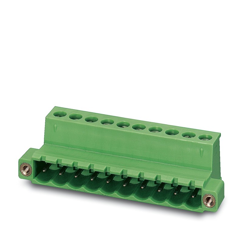 50 pcs - Phoenix Contact 5.08mm Pitch 10 Way Pluggable Terminal Block, Inverted Plug, Cable Mount, Screw Termination