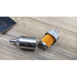 Cross enduro atv aluminum cnc fuel filter 6 mm