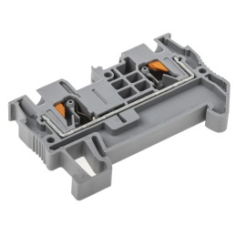 1 Pack of 5 - Phoenix Contact PT 4 Series Grey Feed Through Terminal Block, 0.2 - 6mm², Single-Level, Push In Termination, ATEX