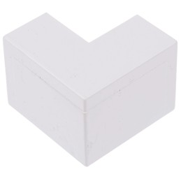 10 pcs - Schneider Electric uPVC Cable Trunking Accessory, 25 x 16mm, Miniature PVC