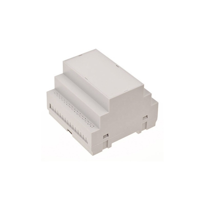 1 pcs - RS PRO Modular Enclosure Enclosure Type, 87.5 x 90.0 x 65.1mm, ABS DIN Rail Enclosure
