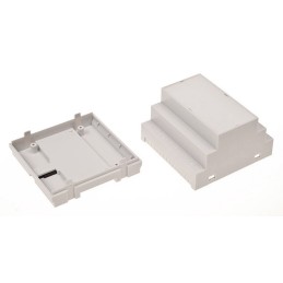 1 pcs - RS PRO Modular Enclosure Enclosure Type, 87.5 x 90.0 x 65.1mm, ABS DIN Rail Enclosure
