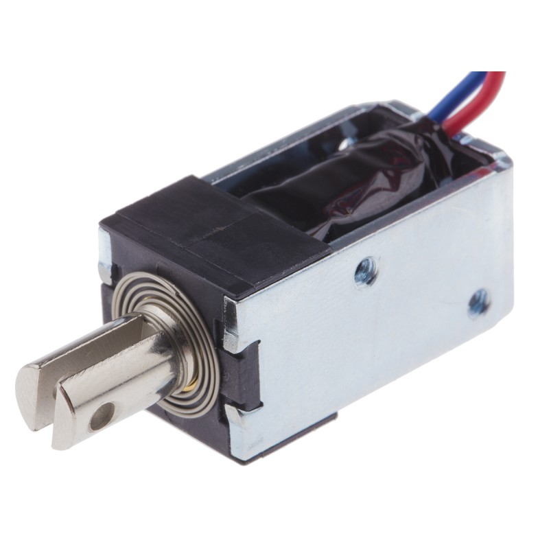 1 pcs - Solentec Limited Linear Solenoid, 6 V dc, 30 x 14 x 16 mm