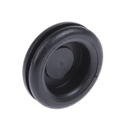 1 Box of 100 - RS PRO Black PVC 20mm Cable Grommet for Maximum of 16mm Cable Dia.