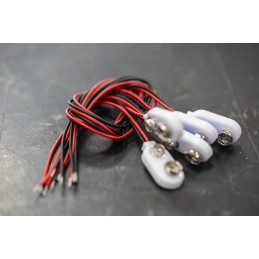 1 Pack of 5 - RS PRO Press Stud 9V PP3 Battery Contact