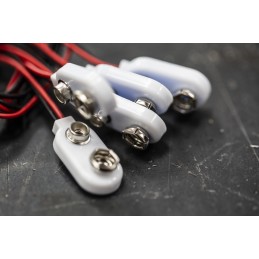 1 Pack of 5 - RS PRO Press Stud 9V PP3 Battery Contact