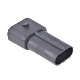 10 pcs - Delphi, Metri-Pack 630 Automotive Connector Plug 2 Way, Crimp Termination