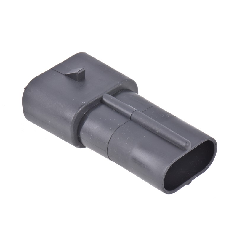 10 pcs - Delphi, Metri-Pack 630 Automotive Connector Plug 2 Way, Crimp Termination