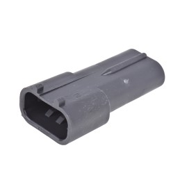 10 pcs - Delphi, Metri-Pack 630 Automotive Connector Plug 2 Way, Crimp Termination