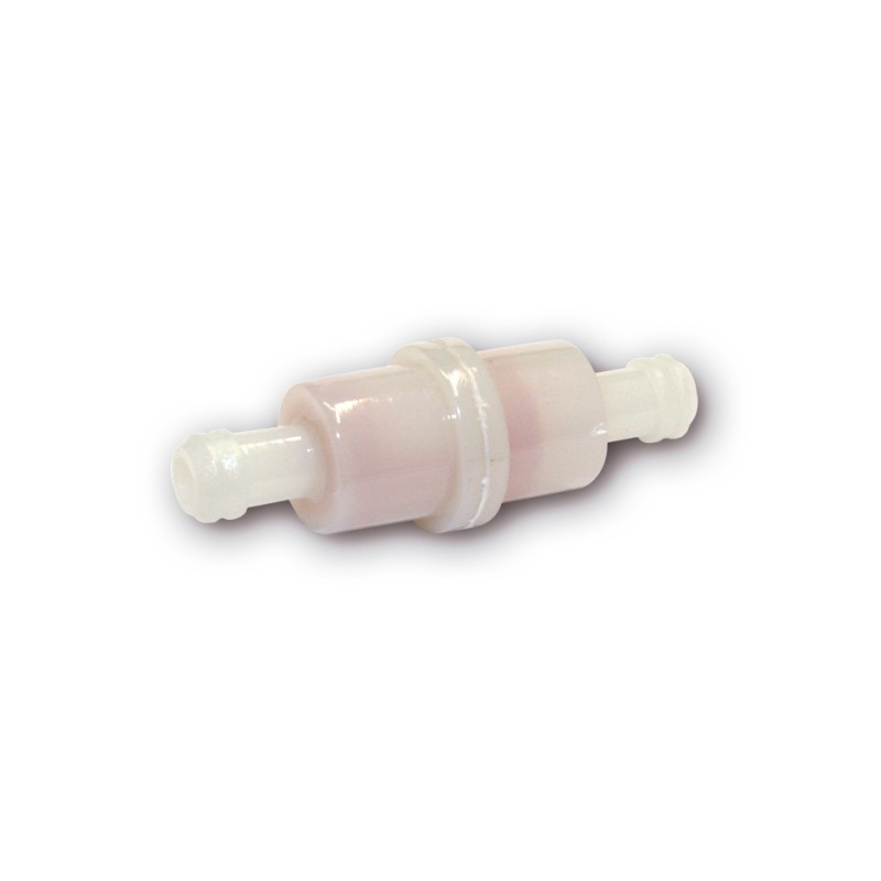 Gasoline filter 8 mm, diameter 21 mm, plastic, paper
