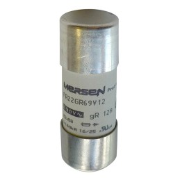 10 pcs - Mersen 80A FF Ceramic Cartridge Fuse, 22 x 58mm