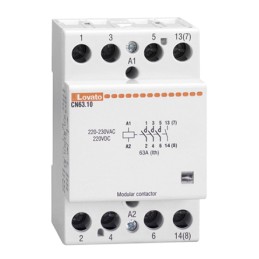 1 pcs - Lovato CN Series Contactor, 230 V ac Coil, 4-Pole, 30 A, 4NO, 4 kV