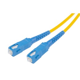 1 pcs - RS PRO SC to SC Simplex Single Mode OS1 Fibre Optic Cable, 9/125μm, Yellow, 5m